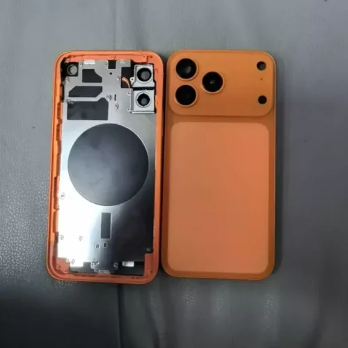 Convert and upgrade the iPhone 12 housing to an iPhone 17 Pro style (1) Convert and upgrade the iPhone 12 series housing to an iPhone 17 Pro style.