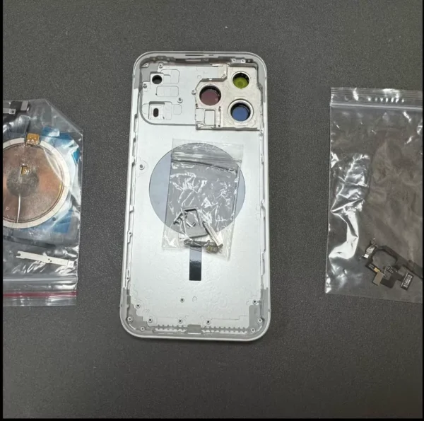 Convert and upgrade the iPhone 13 series housing to an iPhone 17 Pro style.