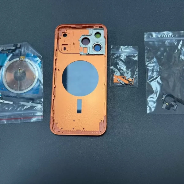 Convert and upgrade the iPhone 13 series housing to an iPhone 17 Pro style.