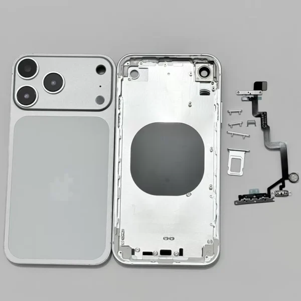 Convert and upgrade the iPhone X series housing to an iPhone 17 Pro style (1) Convert and upgrade the iPhone X series housing to an iPhone 17 Pro style.
