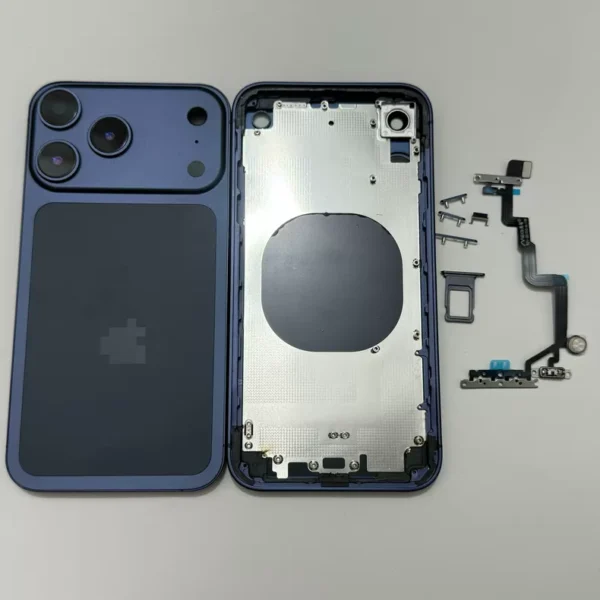 Convert and upgrade the iPhone X series housing to an iPhone 17 Pro style (14) Convert and upgrade the iPhone X series housing to an iPhone 17 Pro style.