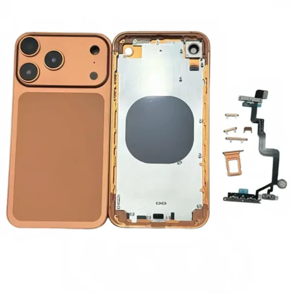 Convert and upgrade the iPhone11 housing to an iPhone 17 Pro style. Convert and upgrade the iPhone 11 series housing to an iPhone 17 Pro style.