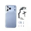 Premium iPhone 12 series to 18 Pro style meta housing cover upgrade