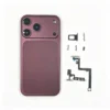 11-18 Premium iPhone 11 series to 18 Pro style meta housing cover upgrade