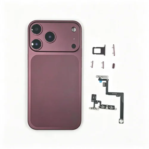 Premium iPhone 11 series to 18 Pro style meta housing cover upgrade
