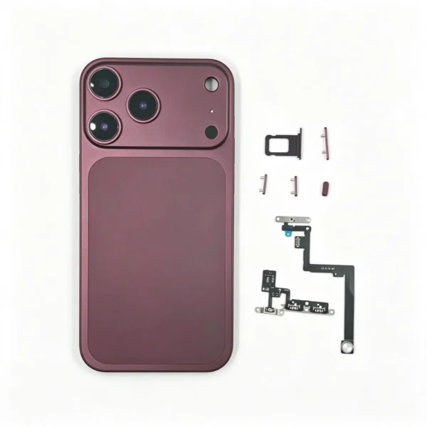 11-18 Premium iPhone 11 series to 18 Pro style meta housing cover upgrade