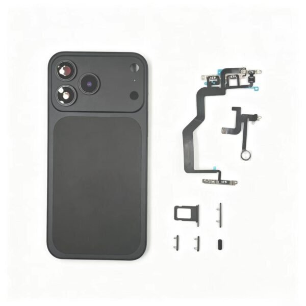 Premium iPhone 12 series to 18 Pro style meta housing cover upgrade