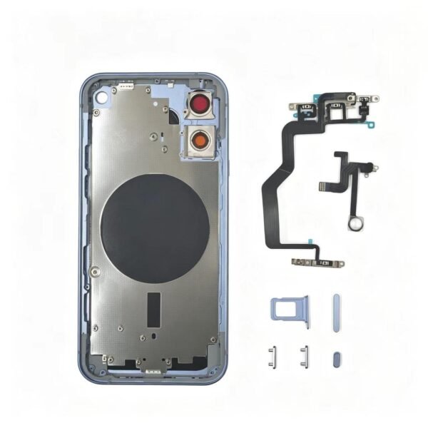 Premium iPhone 12 series to 18 Pro style meta housing cover upgrade