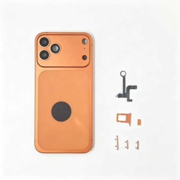 Premium iPhone 12 series to 18 Pro style meta housing cover upgrade
