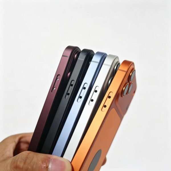 5 Premium iPhone 11 series to 18 Pro style meta housing cover upgrade