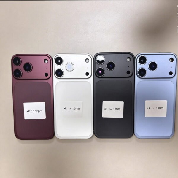 Premium iPhone x series to 18 Pro style metal housing cover upgrade